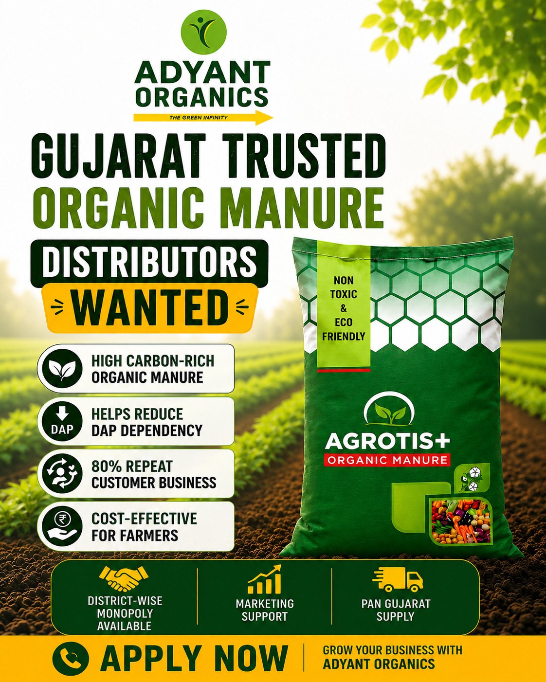 Adyant Organics Ad